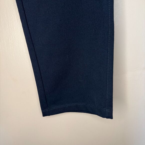 NEW CHICO'S womens size 6 small Travelers Collection crepe india ink ankle pants - Picture 8 of 12